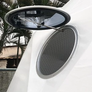 round glass window round glass window